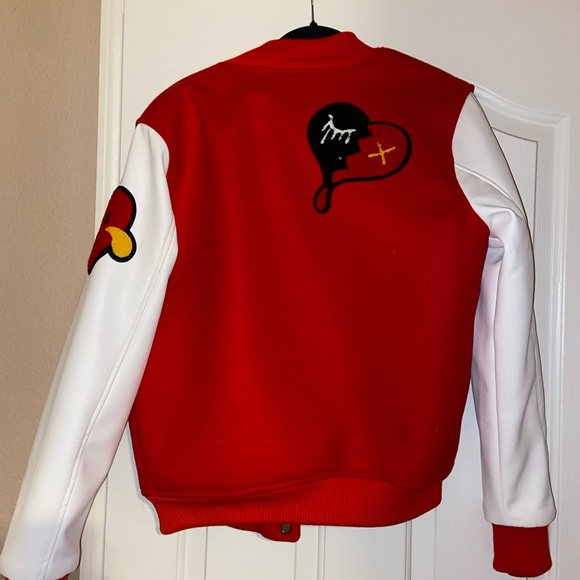 Tear Dripping Varsity Jacket - Picture 2 of 2